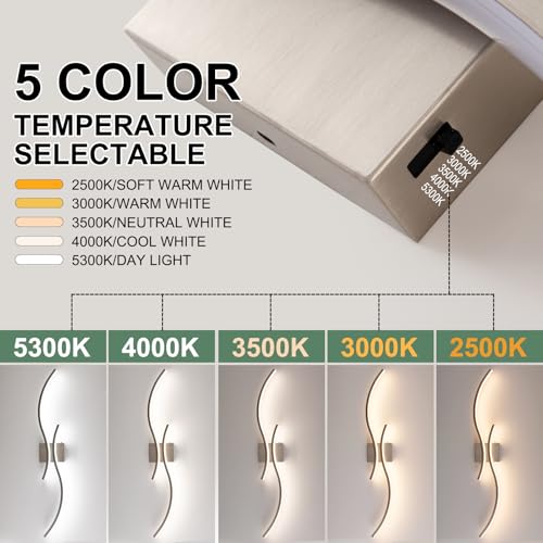 Brushed Nickel Bathroom Vanity Light Fixture (Brushed Nickel / 39inch)
