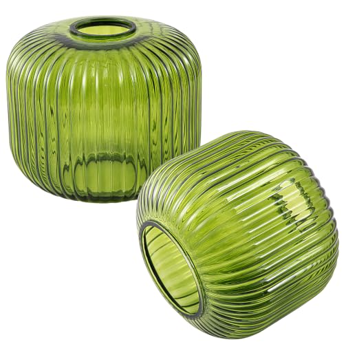Tulip Lamp Shades Replacement (Green Oval)