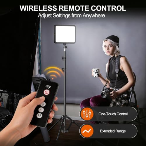 2 Pack LED Video Light Kit (35W / 46-73inch)