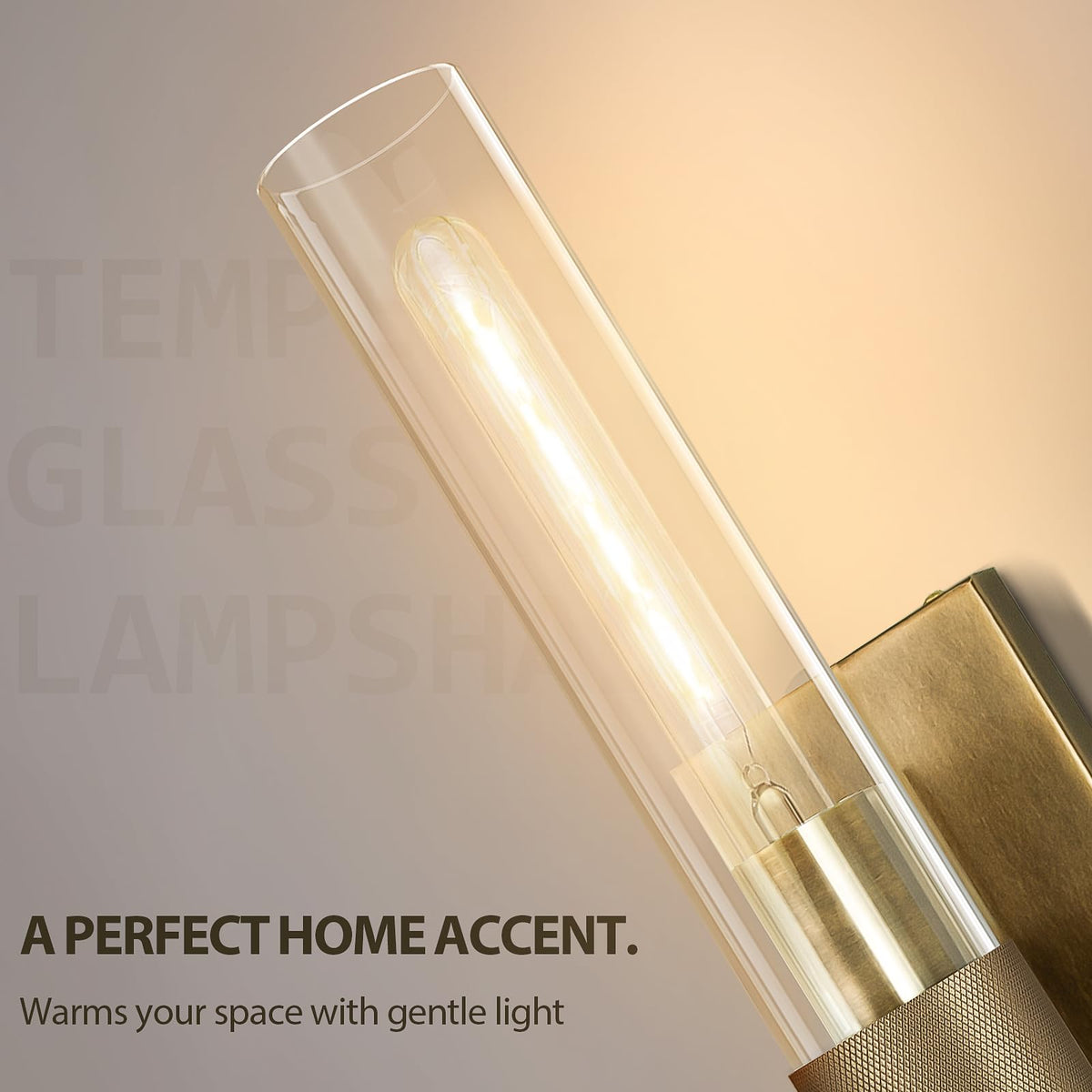Brass Bathroom Vanity Wall Sconces (Bronze-A-Warm / 22.8"-2 Packs)