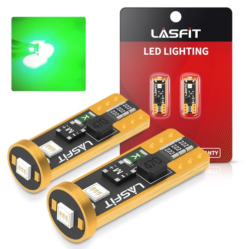 194 LED Bulb Green 168 T10 192 2825 W5W LED Bulb (Green / 194/192/168)