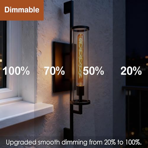 4W Filament 2700K Warm Lights (Goldent32 Extended Bubble Lights(dimmable))