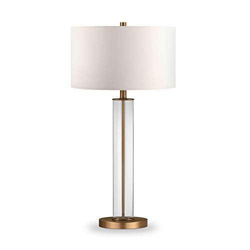 29" Modern 1 Light Table Lamp (Brass)