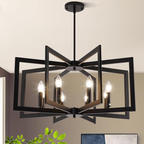 Black Farmhouse Chandelier
