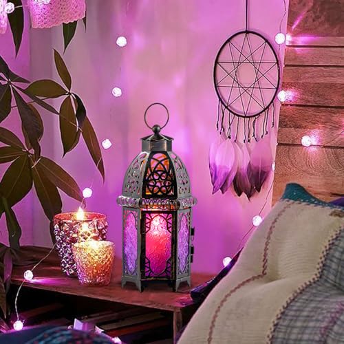 Halloween Decorations Indoor (Large / Purple - 12.8''h)