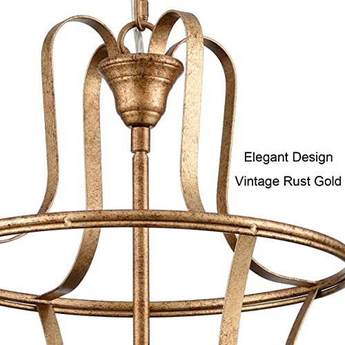 4 Light Pendant Light Lantern Chandelier Light Fixture