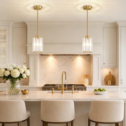 Crystal Chandelier Pendant Lights Kitchen Island