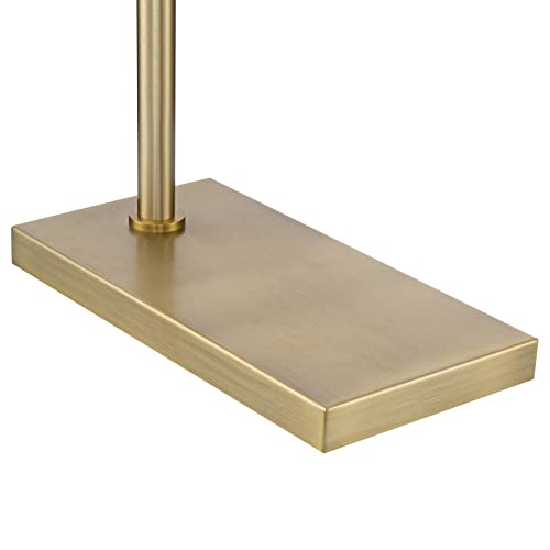 Keegan Warm Gold Adjustable Swing Arm Pharmacy 54" Tall Floor Lamp (Warm Gold)