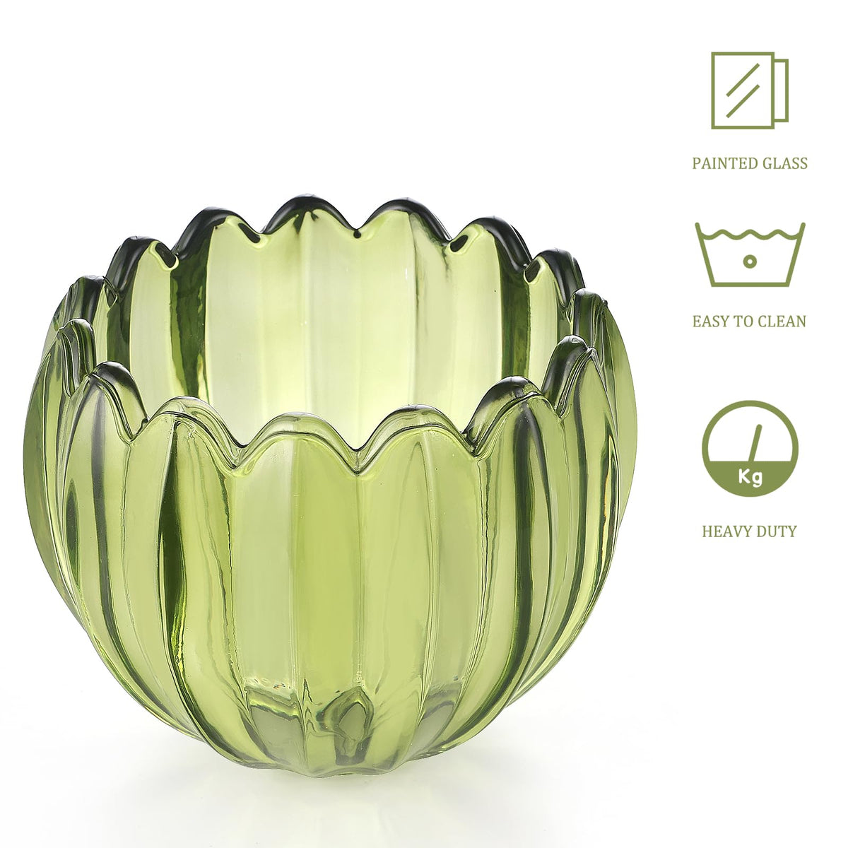 Tulip Lamp Shades Replacement (Green)