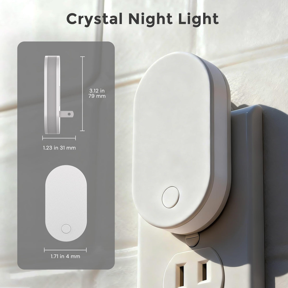 Night Lights Plug Into Wall (Runway-RGB / 2 Pack)