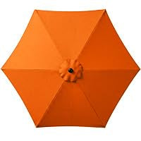 7.5ft Solar Umbrella LED Lighted Patio Umbrella