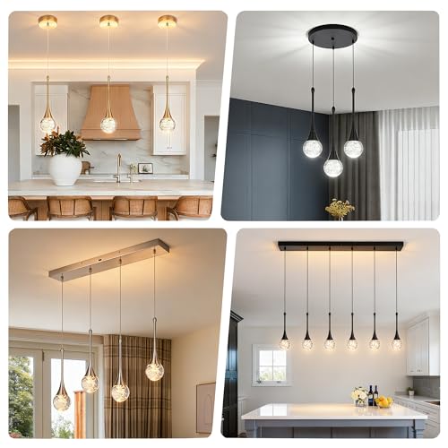 8 Light Crystal Modern Black Chandelier (Black / Pendant 8-Light)