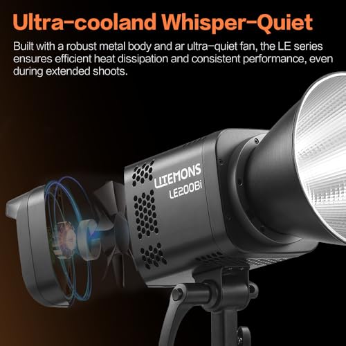 LE200Bi Godox Light Kit (Black)