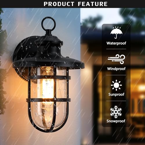 Outdoor Wall Lights Set of 2