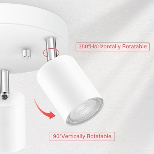 LED 3 Light Track Lighting Kit (White)