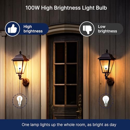 100W Equivalent Dimmable A21 LED Light Bulbs (100w 2700k Soft White / 4 Count (Pack of 1))