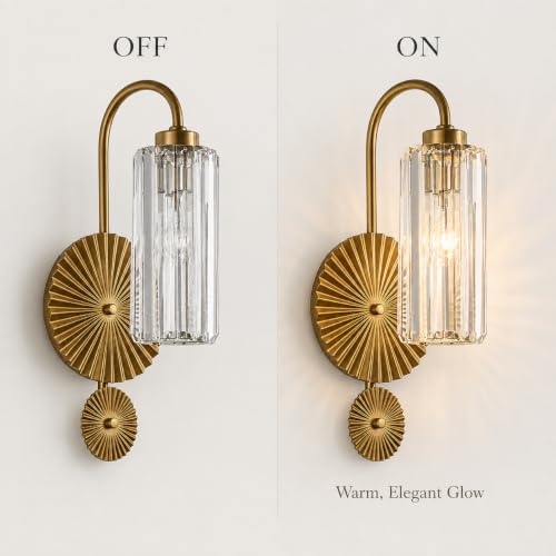 Modern Luxury Crystal Wall Sconce