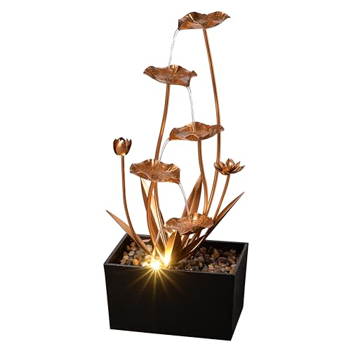 31'' H Fountain with LED Light