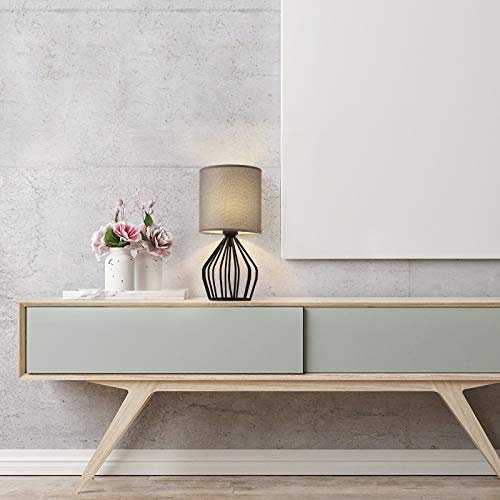 Farmhouse Table Lamp (Gray)