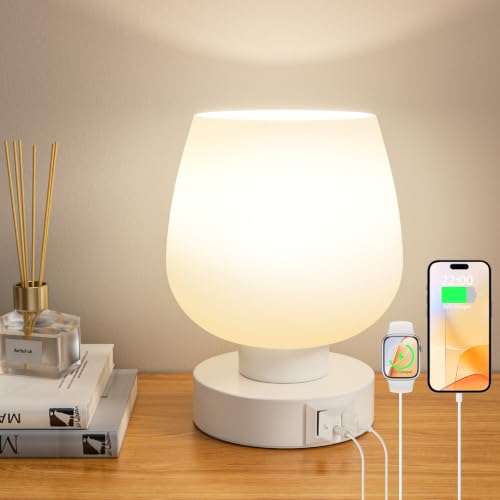 Small Touch Table Lamp for Nightstand