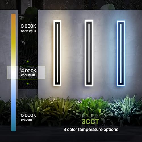48" LED Linear Wall Sconce (Black)