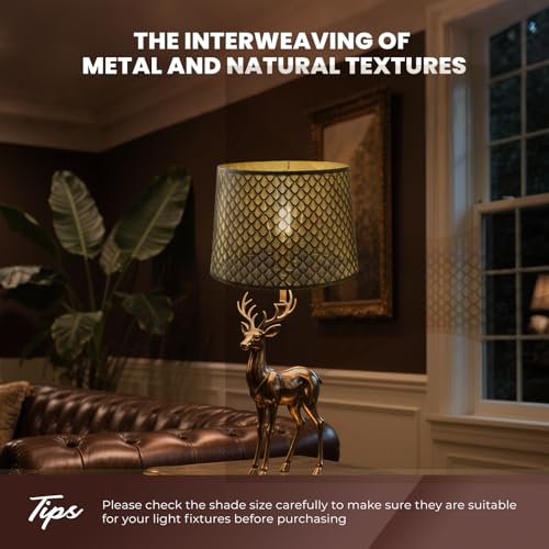 Large Lamp Shade (Bronze Gold)