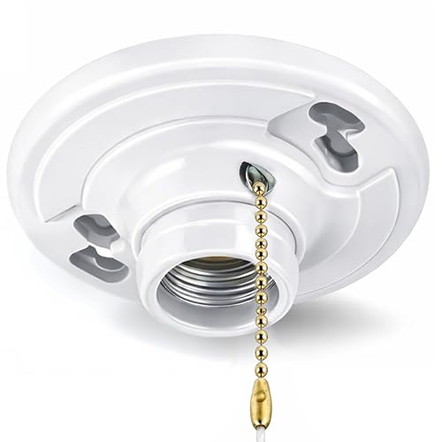 Pull Chain Plastic Lamp Holder (Plastic Pull Chain)