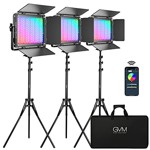 GVM 65W RGB LED Video Light Kits (SET1)