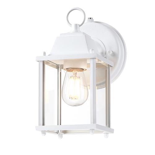 Outdoor Wall Light Fixture (White / 1-Pack D2D)