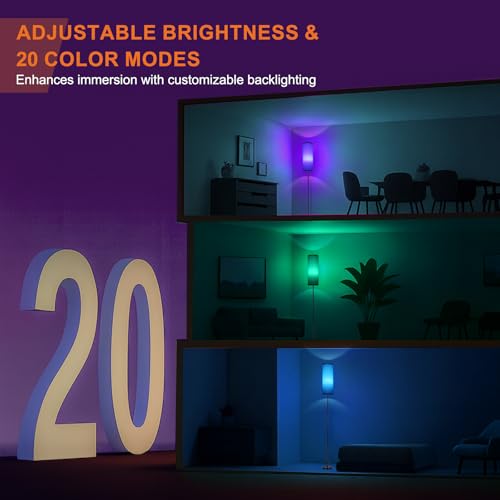 Floor Lamp 9W 800LM Smart Bulb (Turquoise 1_Pack)