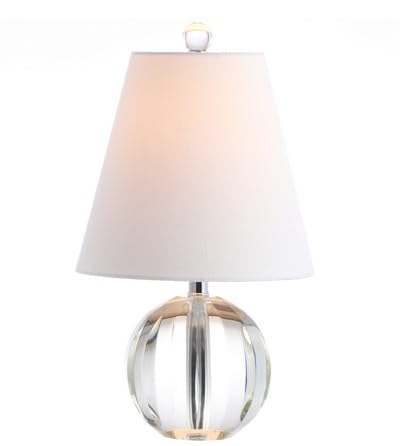 JYL2079 16" Glam Crystal Ball Table Lamp