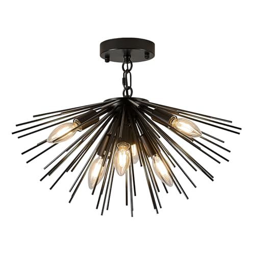 Sputnik Chandelier Starburst Light Fixture