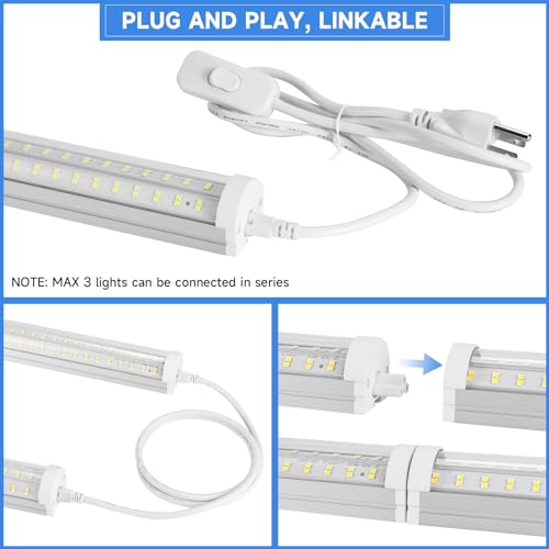 8FT Led Shop Light Fixtures