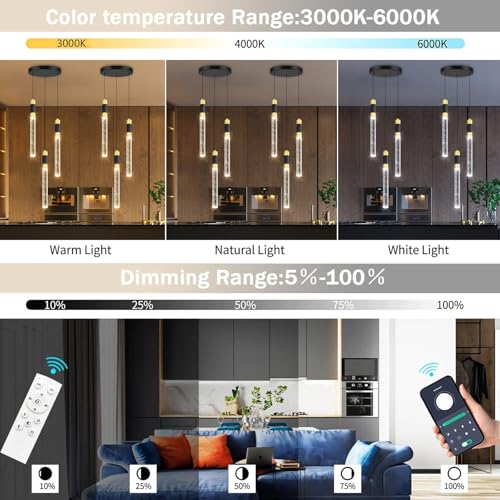 Modern Pendant Lighting 3 (3 lights Cylindrical)