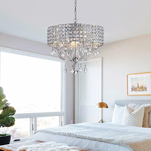Saint Mossi K9 Crystal Pendant Light Fixture Modern Design