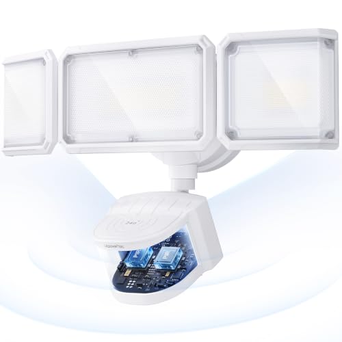 LED Security Light 240° Dual PIR 100 FT Motion Sensor Outdoor