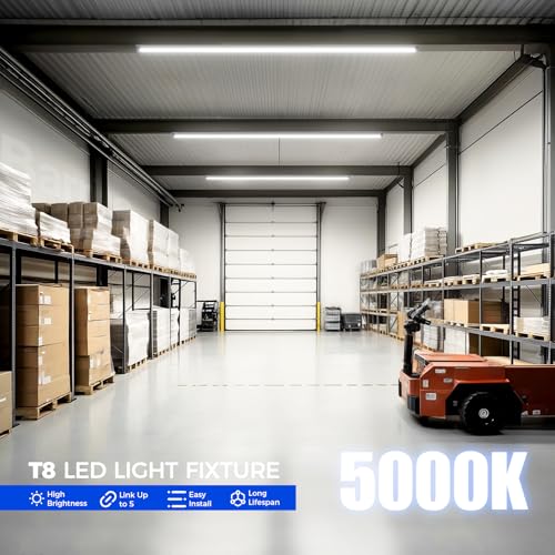 T8 LED Shop Lights 5FT (5000K / 5ft-6 Packs)
