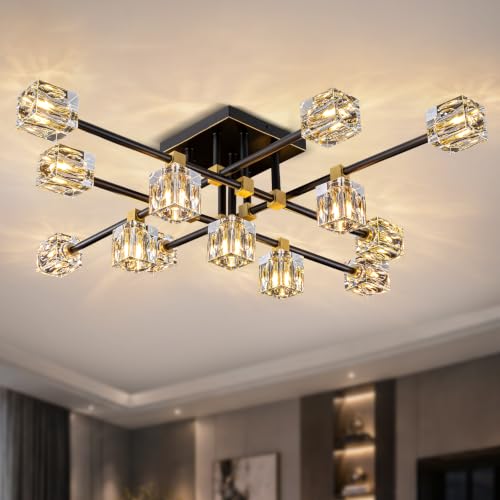 Modern Crystal Chandeliers for Dining Room
