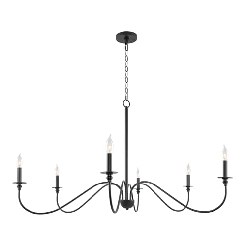 Archer 47" Large Farmhouse 6 (Black / 47")