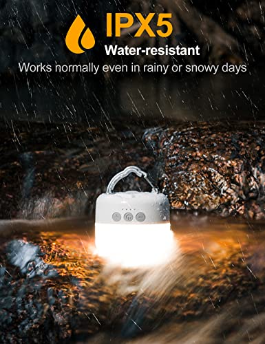 LED Camping Lantern Rechargeable 1000LM (White)