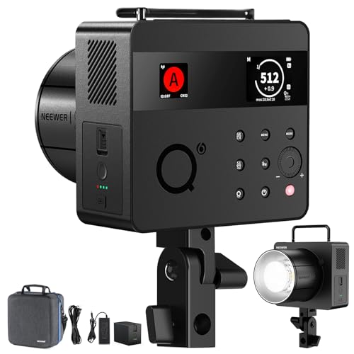 Q6 600Ws 2.4G TTL Outdoor Studio Flash with App Control 1