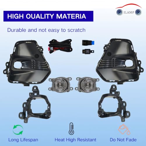 Fog Lights Kit fit for 2026 Toyota RAV4 USA Model (Fit for Rav4 2026)