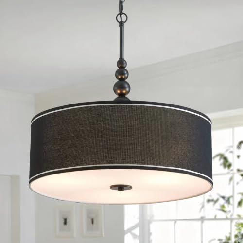 Modern Drum Pendant Light Fixture