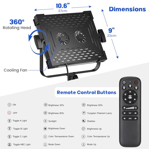 Photography Video Lighting Kit