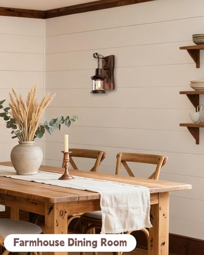 Rustic Wall Sconces (2PCS)