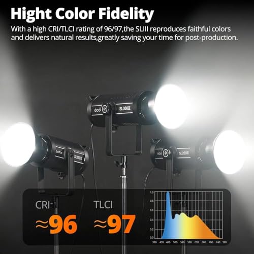 SL300III SL300WIII 330W Daylight LED Continuous Output Lighting