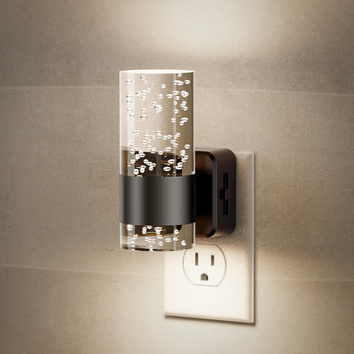 Bubble Night Light (Pure Black)