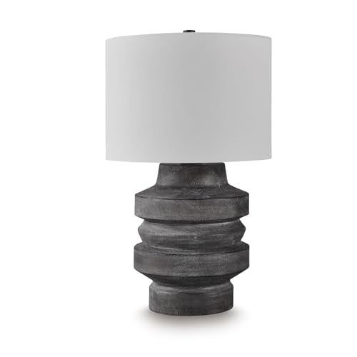 Wahida 1 Piece Table Lamp (Distressed Black / Table Lamp)