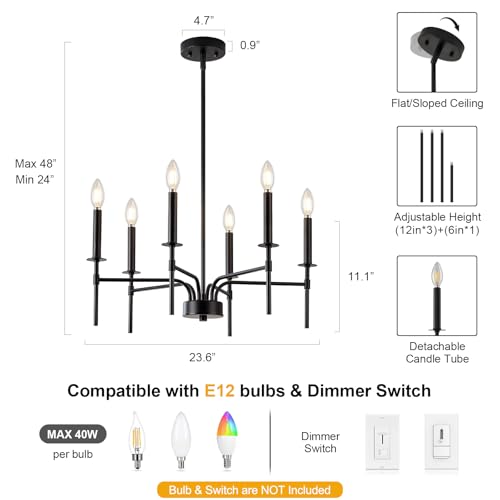 Black Chandelier