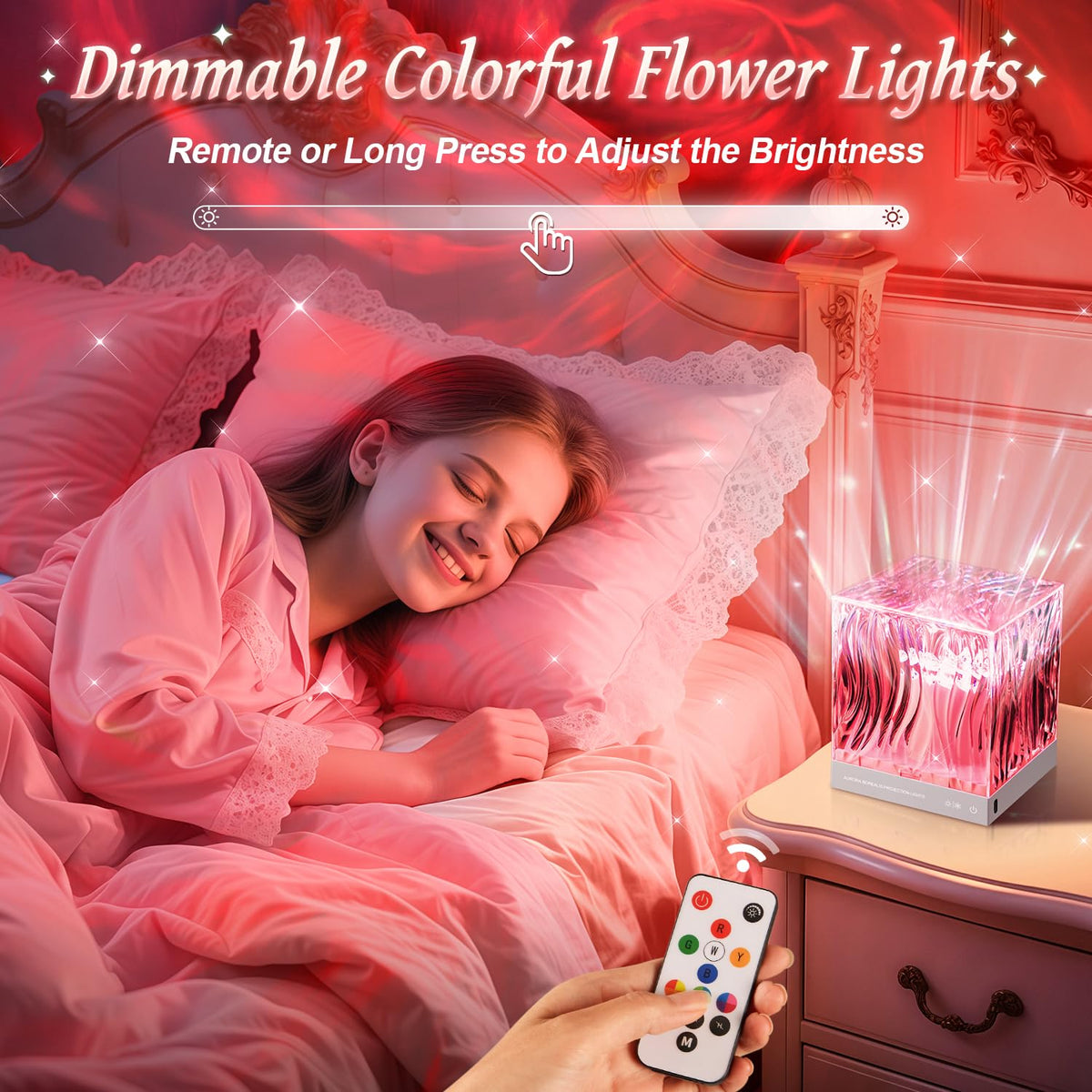 Galaxy Projector for Bedroom (Purple)